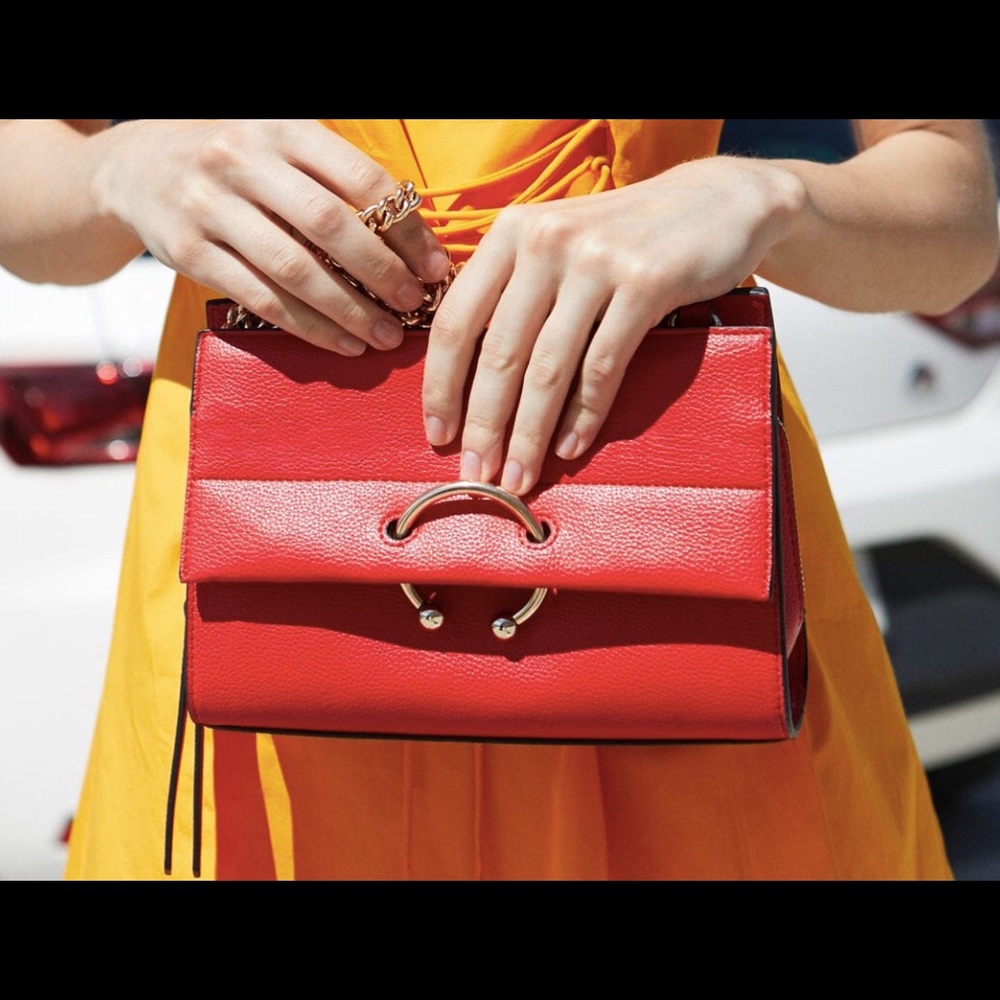 MANGO Metal Appliqué Bag